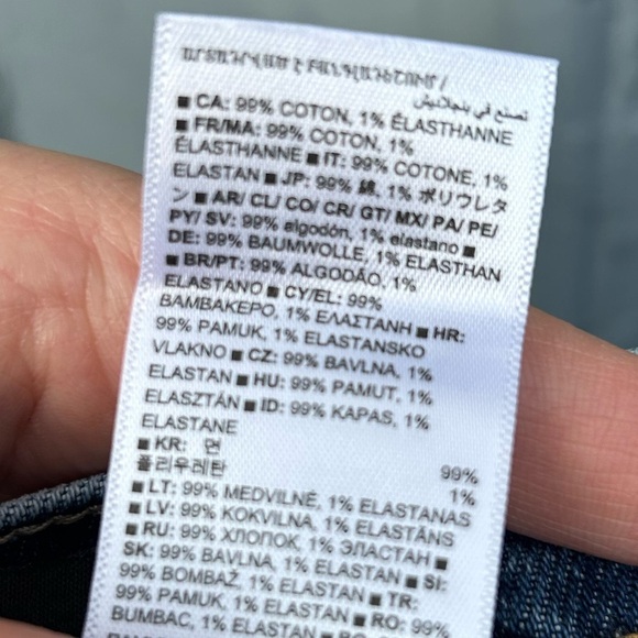 Banana Republic High Rise Wide Leg Crop, size 27 - Picture 10 of 10